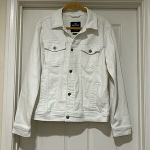 White Denim Jacket